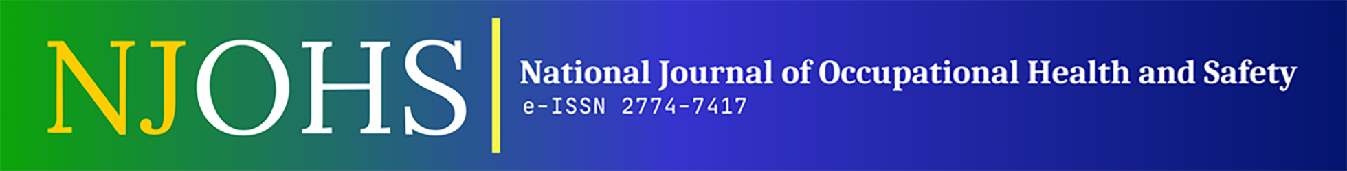 National Journal of Occupational Health and Safety