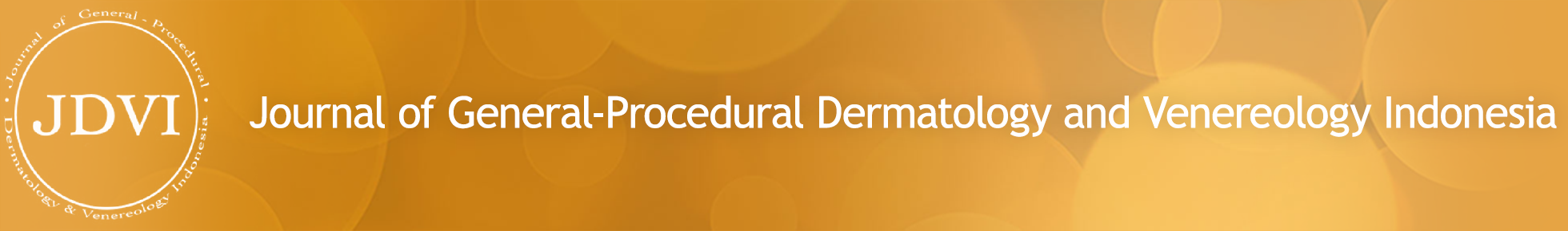 Journal of General - Procedural Dermatology and Venereology Indonesia