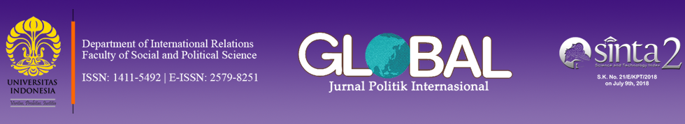 Global: Jurnal Politik Internasional