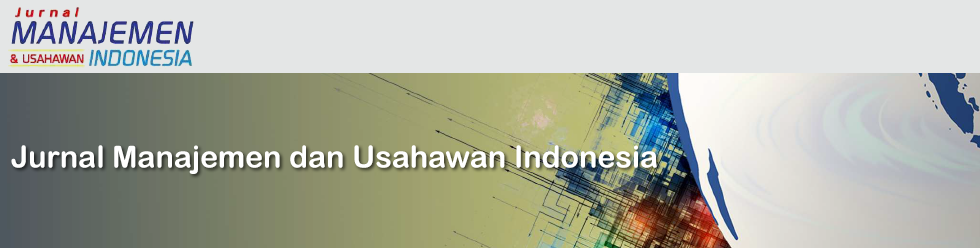 Jurnal Manajemen dan Usahawan Indonesia